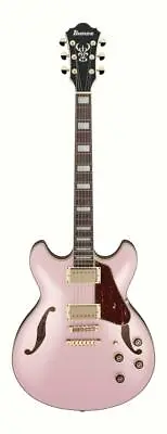 Ibanez AS73G Semi-Hollow Guitar Rose Gold Metallic Flat • $499.99
