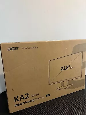 Brand New Acer Gaming FHD 24 Inch IPS Monitor KA2 Wide Viewing Monitor - G • $229