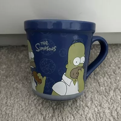 Kinnerton Homer Simpson Mug Large Coffee Tea Cup Ceramic Open Faded Vintage • £4.50