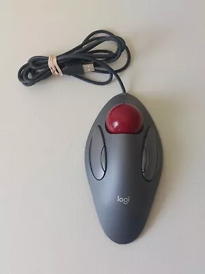 Logitech Trackman Marble USB T-BC21 Mouse (810-000767) Tested • $65