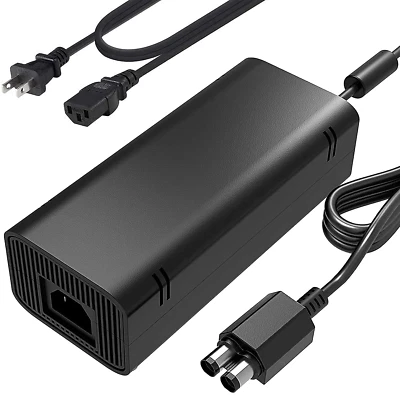 $17.95 • Buy Xbox 360 Slim Power Supply AC Adapter Power Supply Brick Charger Cord Cable US