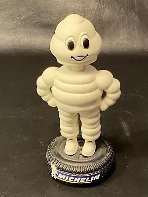 Michelin Man Bobblehead On Tire Ceramic Advertising Collectible !!! • $12.99