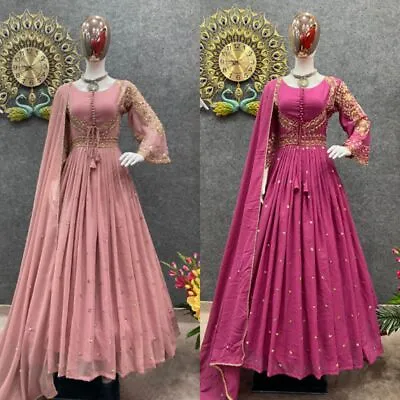 £37.79 • Buy Dress New Salwar Kameez Wedding Pakistani Party Wear Designer Bollywood Indian