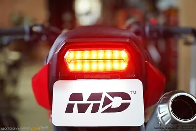 SEQUENTIAL Signal LED Tail Light Smoke Version 2 For 14-20 Honda Grom 125 MSX125 • $101.95