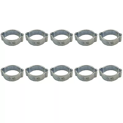 Suits Oetiker 2 Ear Hose Clamp 16mm To 18mm - Double Ear Crimp - PACK OF 10  • $19.99