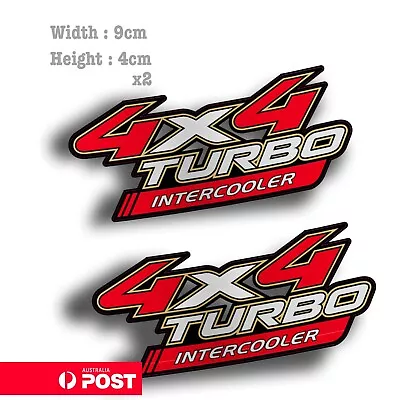 Toyota Hilux 4x4 Turbo IntercoolerLaptop  Car  Decal Sticker  • $6.95
