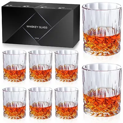 Double Old Fashioned Glasses Waterford Markham Scotch Whiskey Crystal Set Of 8 • $27.13