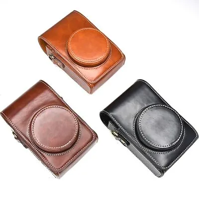 Mini Digital Camera Case PU Leather Shoulder Bag For Ricoh GR3 GRII GR2 GRII • $22.54