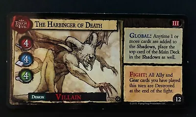 HARBINGER OF DEATH Promo Villain For A Touch Of Evil Dark Gothic By Flying Frog • $22.95