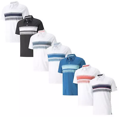 Puma Mens MATTR Grind Polo Golf Shirt 537451 - New 2023 • $27.87