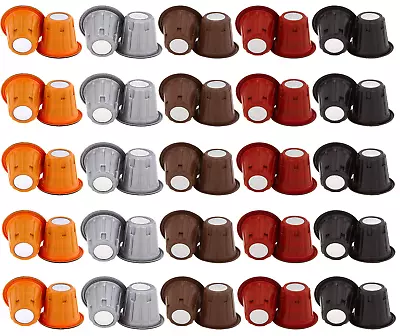 Gimoka - Nespresso Compatible Coffee Capsules 5 Flavour Variety Pack 50 Pods • £8.99