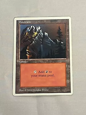 MTG Mountain (A) Summer Magic Magic The Gathering • $799.99