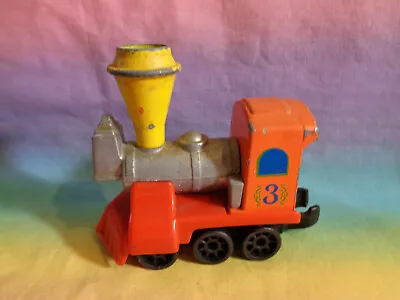Vintage 1980 Mattel My First Wheels Train Engine Locomotive Die-cast & Plastic • $3.98