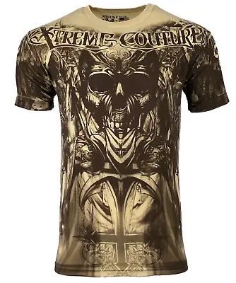 Xtreme Couture Affliction Men's T-Shirt FATAL INVASION Tattoo Biker S-5XL • $25.95