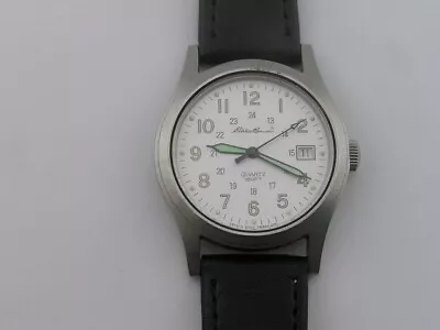 Vintage Eddie Bauer Military Style Watch W/ Date 85323-272 • $20