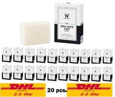 20x 80g Wink White Soap Whitening Body Gluta Pure Face Lightening Skin Cleansing • $84