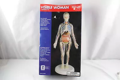 Skilcraft Visible Woman Anatomy Kit #74623 Easy Assemble Kit Display Stand NIP • $44.99