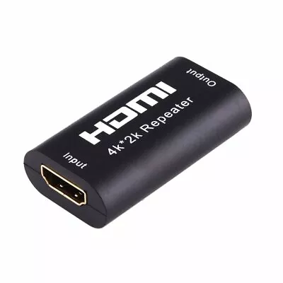 2 Mini 2160P Full HD HDMI 1.4b Amplify Repeater Support 4K X 2K 3D (Black) • $6.99