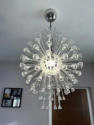 Ikea Stockholm Sputnik Style Plastic Contemporary Chandelier Ceiling Light • £75