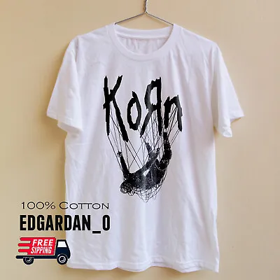 $31.99 • Buy Korn The Nothing White Unisex T-shirt S-5XL Free Shipping