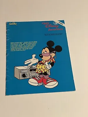 EASY DISNEY FAVORITES For Violin Violin Book Without Cassette • $8.50