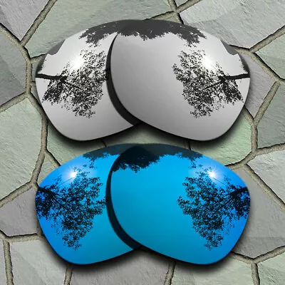 Silver&Sky Blue Polarized Lenses Replacement For-Oakley Beckon OO9125 • $15.99