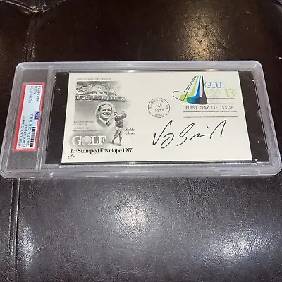 Vijay Singh Autographed Signed First Day Cover PSA/DNA Encapsulated Ap 7 1977 • $29.95