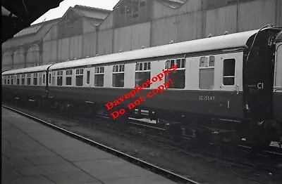 B&W Railway Negative (6mx9cm) B.R 8W 1st-3rd Cor SC15547 Built 1955 @ Leeds City • £3.75
