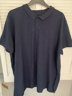 Bnwt Jacamo Mens Short Sleeve Cotton Polo Shirt Top. Size 3xl • £6.99