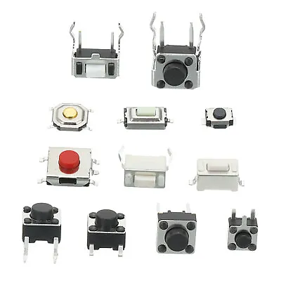 120pcs Micro Momentary Tact Switch Kit Tactile Push Button Switch • $9