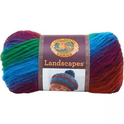Lion Brand Landscapes Yarn-Apple Orchard 545-205 • £13.60
