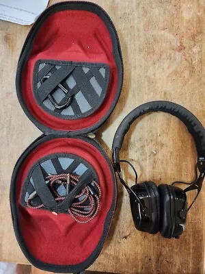V-MODA Crossfade M-80 Shadow Headband Headphones - Brushed Black Metal -wired • $25