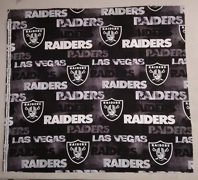 Las Vegas Raiders Fabric NFL 272490 • $2.99