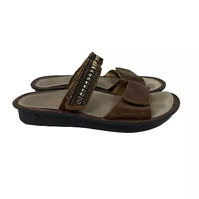 Alegria Women’s Antique Brass Brown Sandals - Size 9 • $15