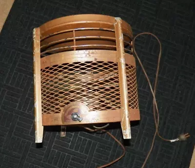 Antique Berns Air King Floor Circulator 3 Speed Chicago UNTESTED BAD CORD • $30