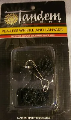 Tandem Sport Pea-less Whistle And Lanyard • $11.99