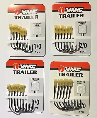 VMC Trailer Hooks 6 Per Pack New In Package Choice Of Sizes • $7.50