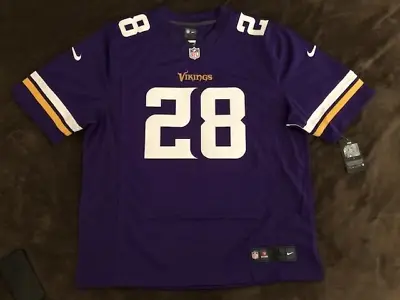 NWT 2014 Nike Limited Adrian Peterson Minnesota Vikings NFL Jersey ~ Size XL • $200