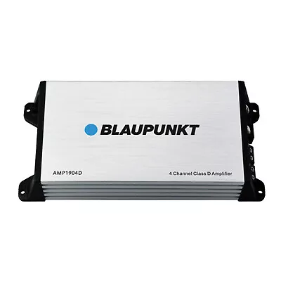 Blaupunkt AMP1904D 4 Channel 1800 Watts Universal Car Speaker Amplifier Class D • $86.99