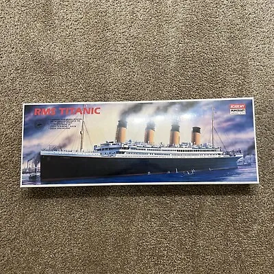 😎😎RMS TITANIC Academy Minicraft Model Kit 1/350th In Factory Sealed Box 😎😎 • $82.09