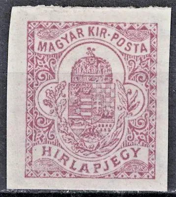 Hungary:1922 Sc#p10 Mh Newspaper Stamps   Aj1654 • $1