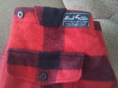 Vintage 50s Hirsch-Weis Buffalo Plaid Hunting Pants • $34.99