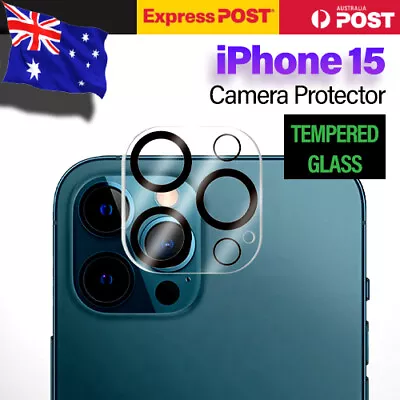 Full Camera Lens Tempered Glass Cover Screen Protector IPhone 15 14 13 Pro Max • $6.95