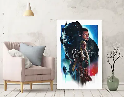 Game Of Thrones Canvas Print Poster Artwork • £8