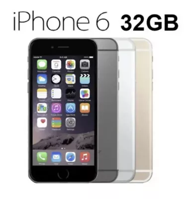 $101 • Buy Apple IPhone 6 32GB Unlocked Smartphone Good Condition