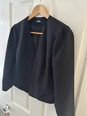 Black Cropped Jacket • Size 14  • $25