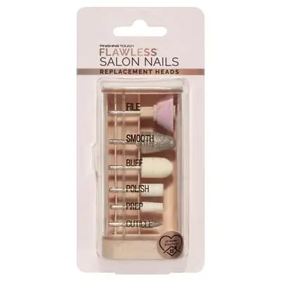 Flawless Finishing Touch Mani Replacement Heads 6 Pack • $16.99