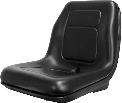 High Back Lawn Mower Seat Black Kubota Scag Toro Workman • $134.99