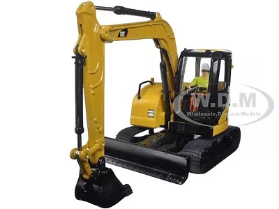 Cat Caterpillar 308c Cr Excavator W/operator 1/50 Model Diecast Masters 85129 C • $49.99