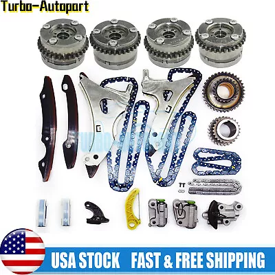 M278 Engine Timing Chain Kit W/ VVT Sprockets Fits For E500 CL500 S500 4.7 5.5T • $465